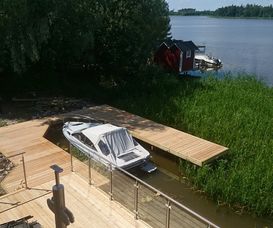 Färdig båtplats